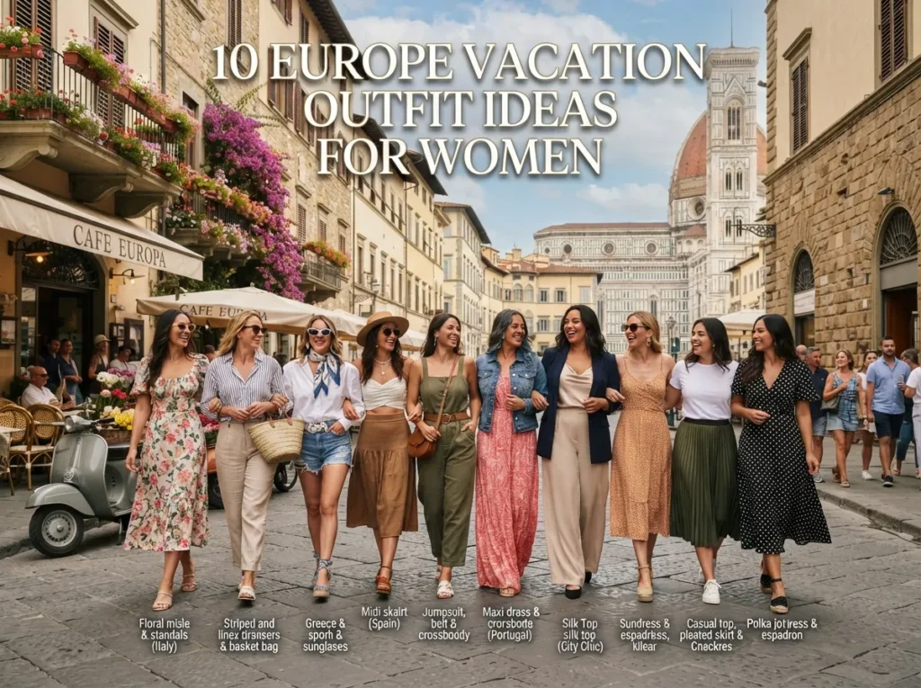 10 Europe Vacation Outfit Ideas for Women