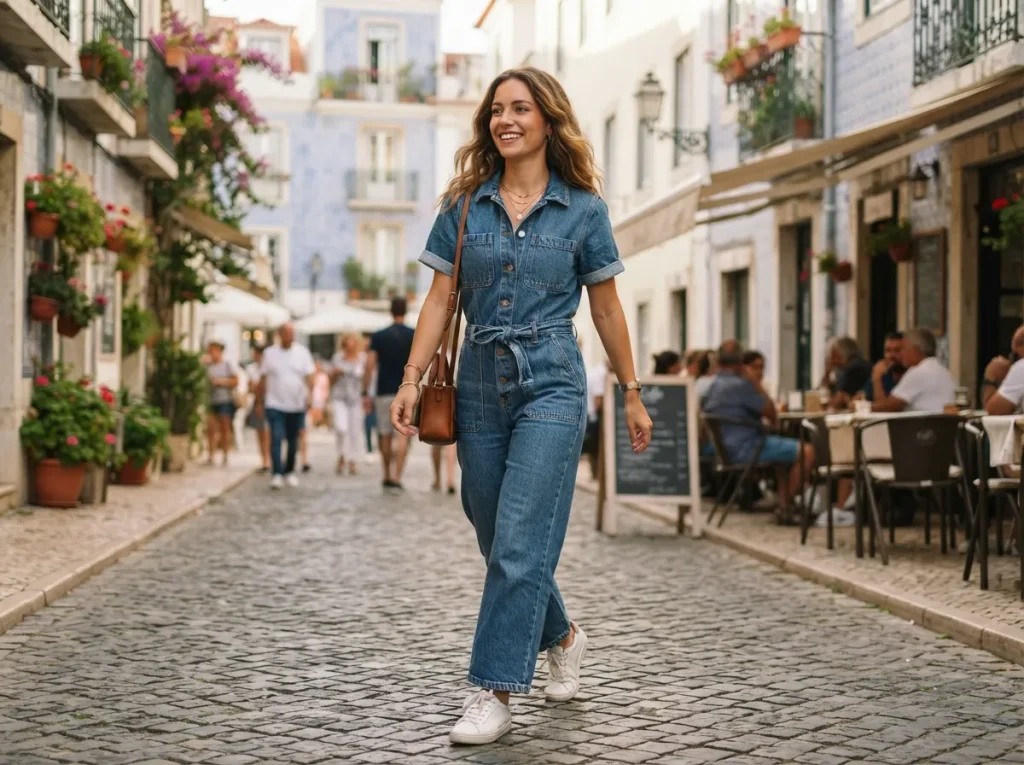 The Casual Denim Jumpsuit