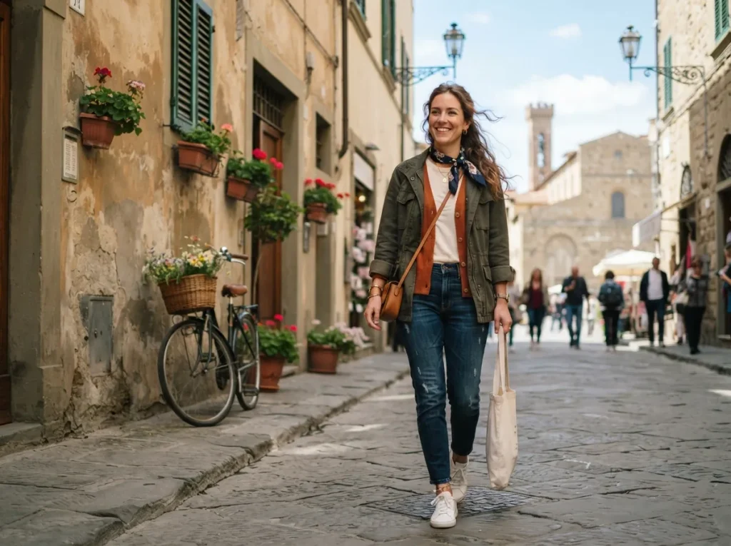 Italy Vacation Outfit Ideas for Every Season 2026 Spring in Italy: Layers are Your Best Friend
