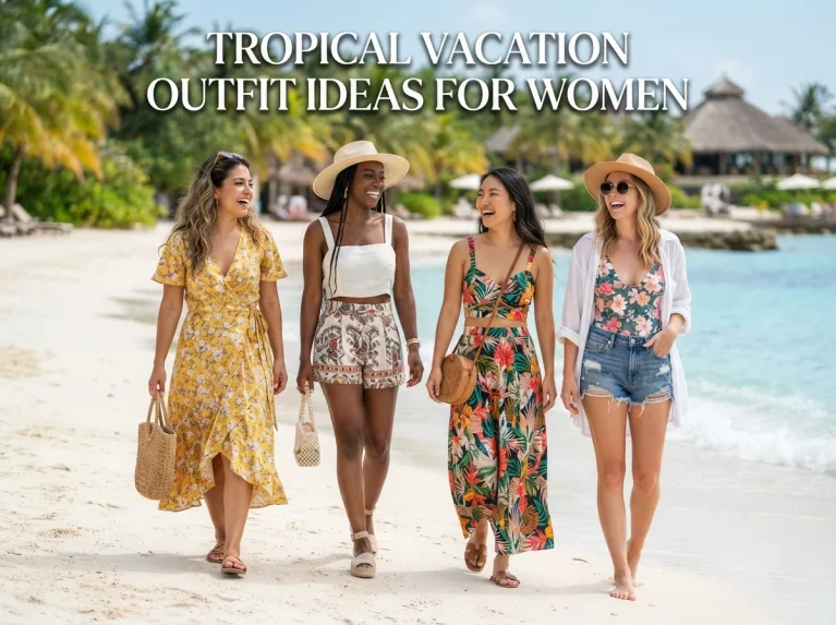 Tropical Vacation Outfit Ideas for Women