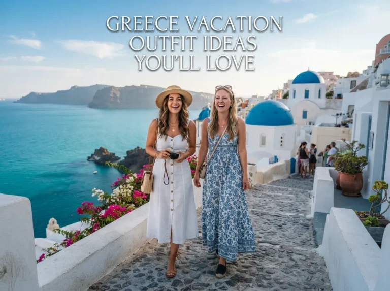 Greece Vacation Outfit Ideas
