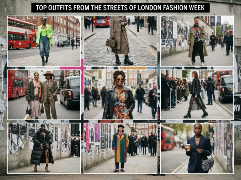 Top Outfits From the Streets of London Fashion Week