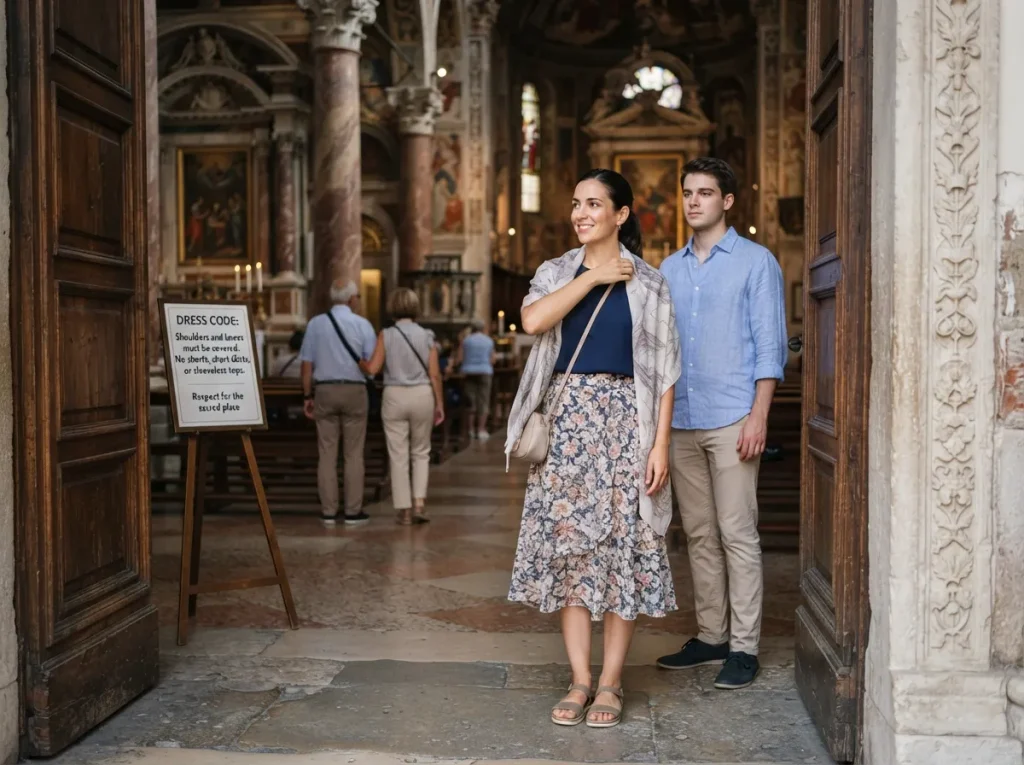 Dressing for Italian Churches