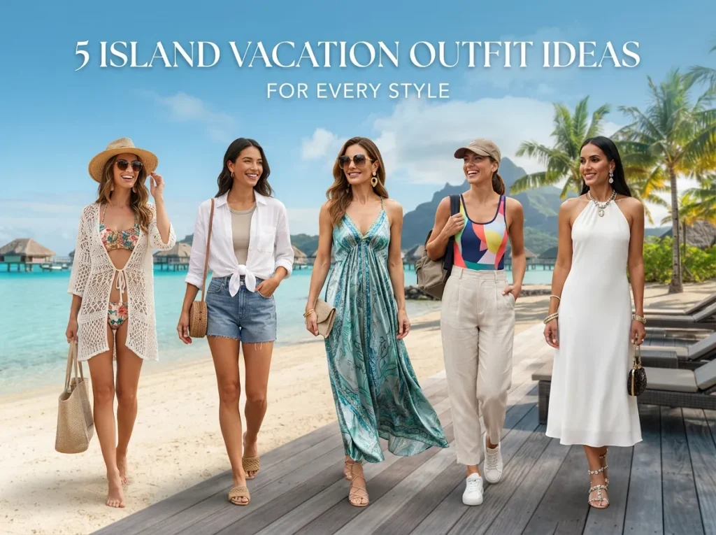 5 Island Vacation Outfit Ideas
