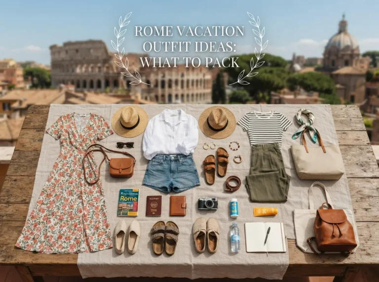 Rome Vacation Outfit Ideas