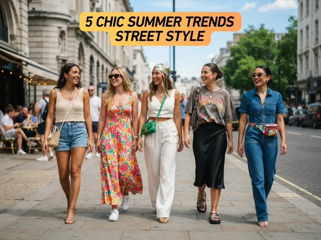 5 Chic Summer Trends Street Style