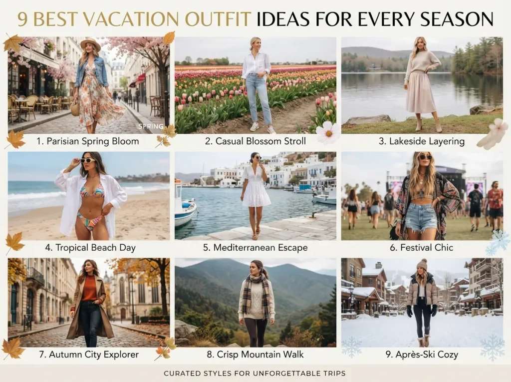 9 Best Vacation Outfit Ideas