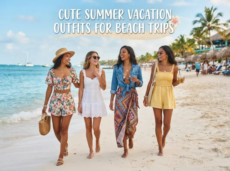 Cute Summer Vacation Outfits for Beach Trips