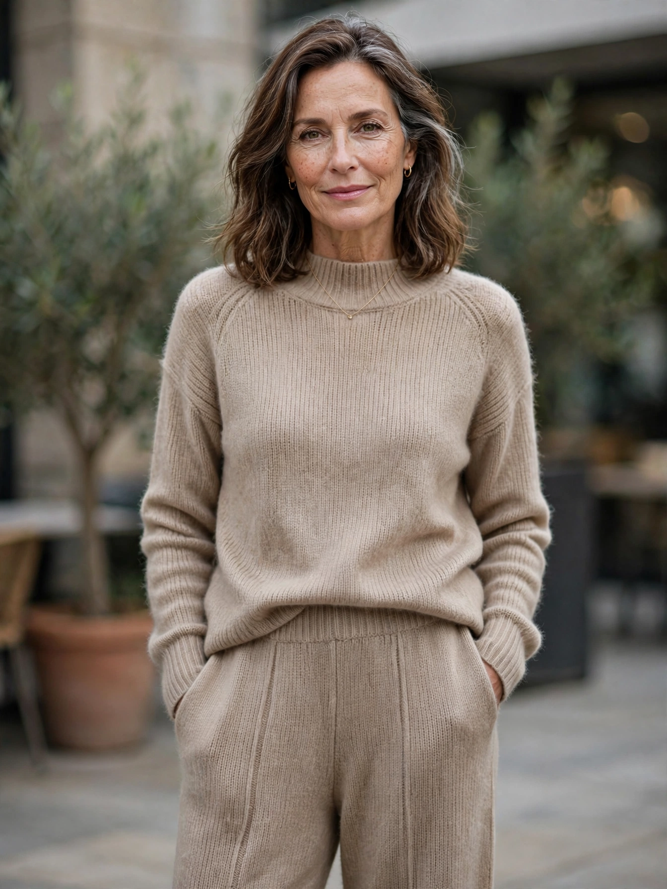 A quality knit set.