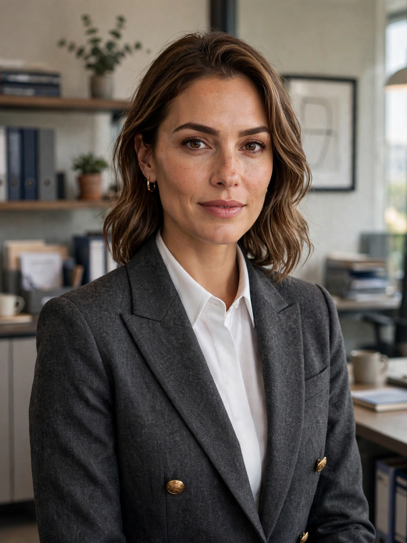 Match the blazer to the dress code. Structured wool blazers for formal offices; soft, unstructured styles for creative or casual workplaces. When in doubt, go more polished.