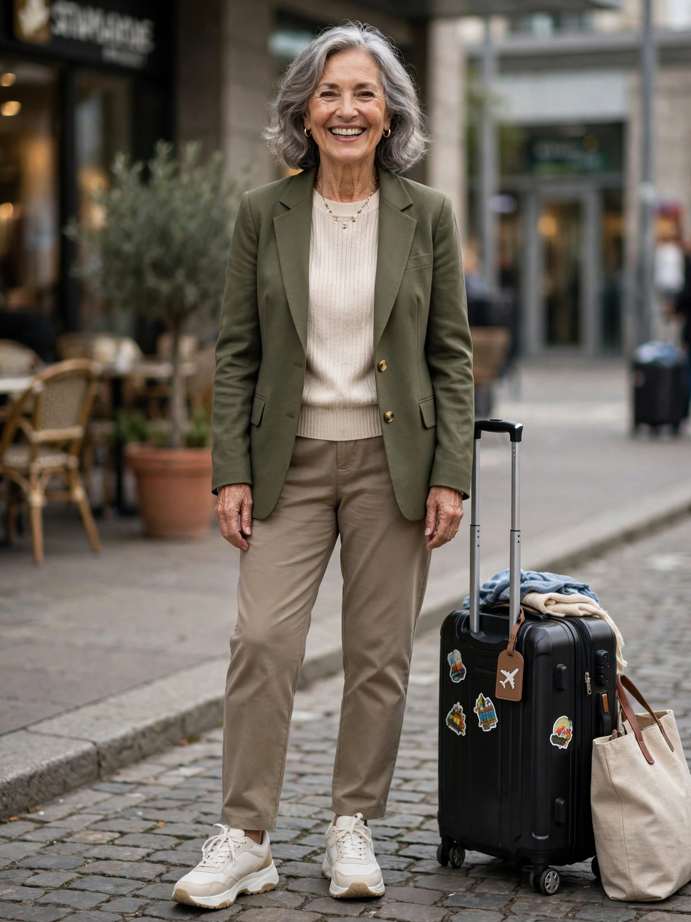 Dress for the life you love — build outfits around your real days: gardening, galleries, grandchildren, travel, dinners out.