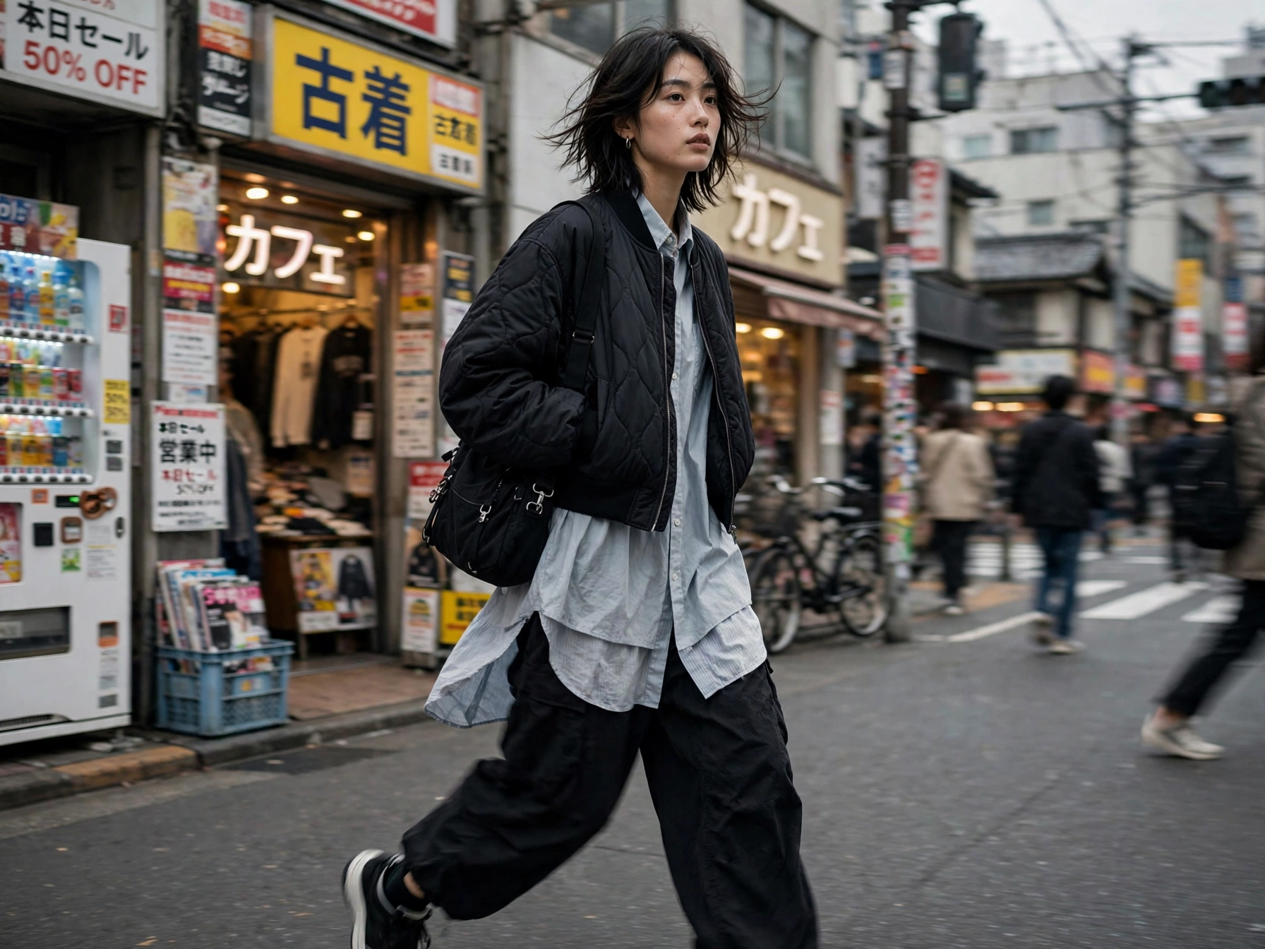 Long-over-long layering.
