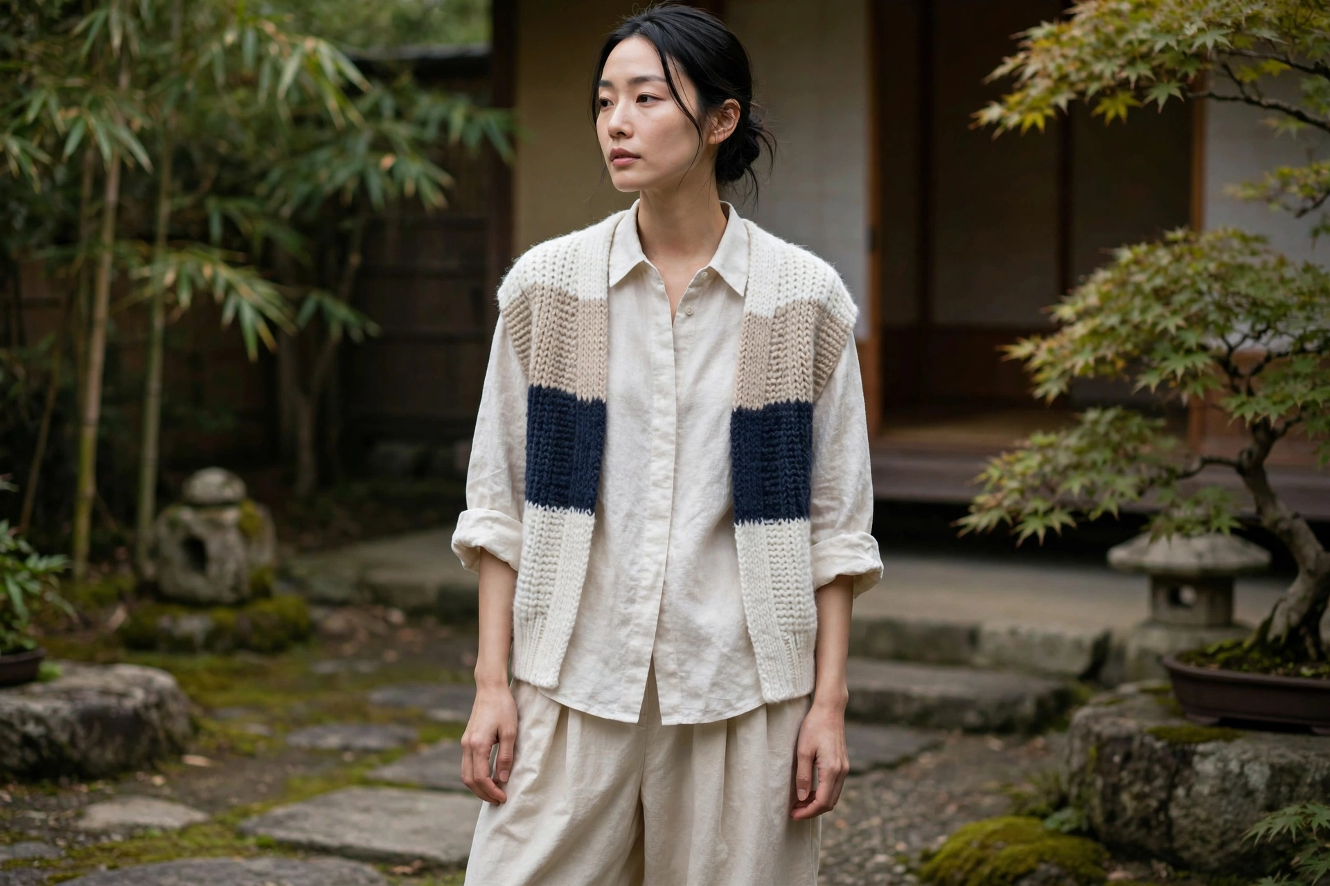 The natural-fabric uniform.