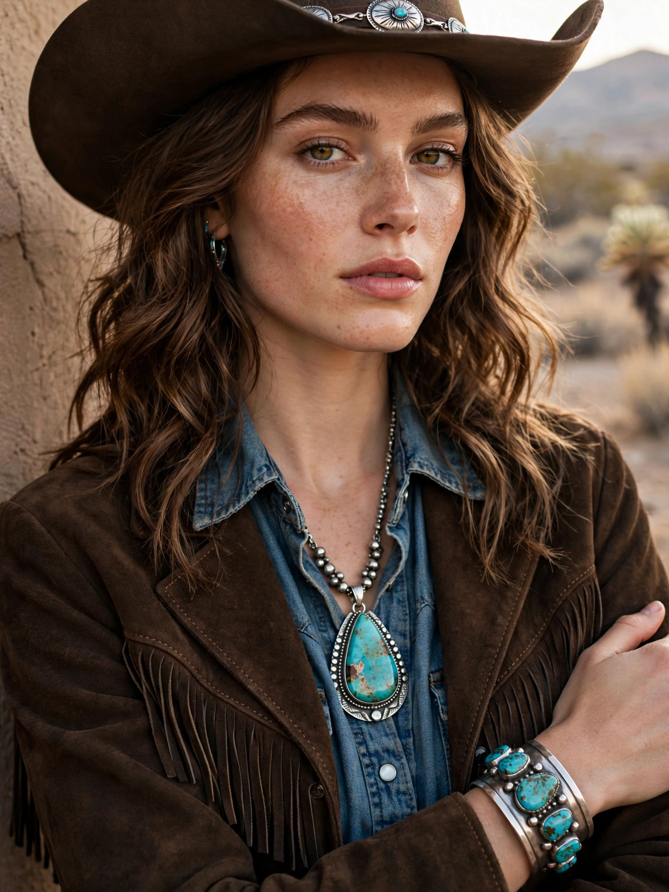 Turquoise jewelry. Authentic turquoise and silver pieces add the perfect finishing touch to any western outfit.