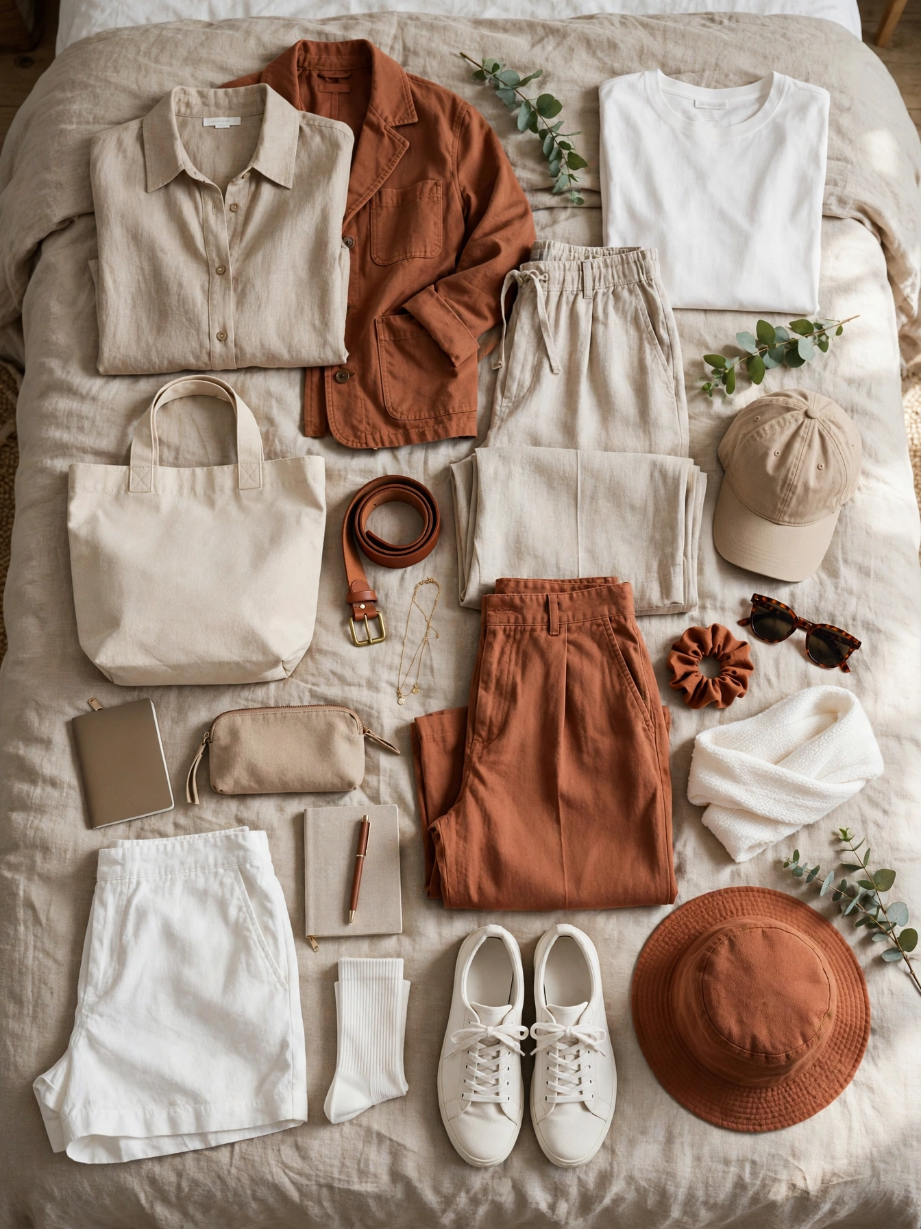 Must Try Vacation Outfits Every Woman Needs Stick to a 3-color palette so everything mixes and matches.