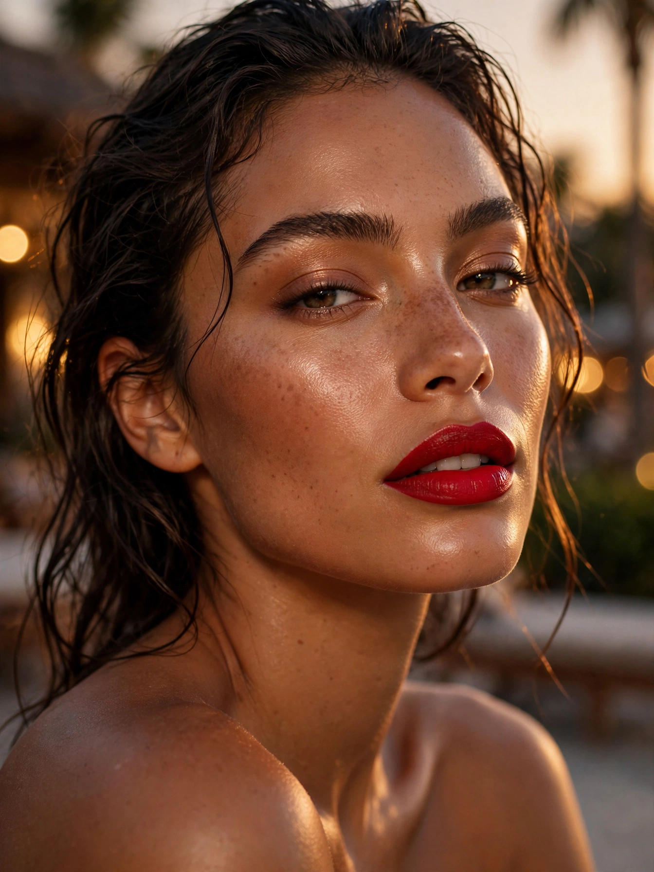 Must Try Vacation Outfits Every Woman Needs A bold lip or a slick of bronzer reads as "evening" with no extra clothes.